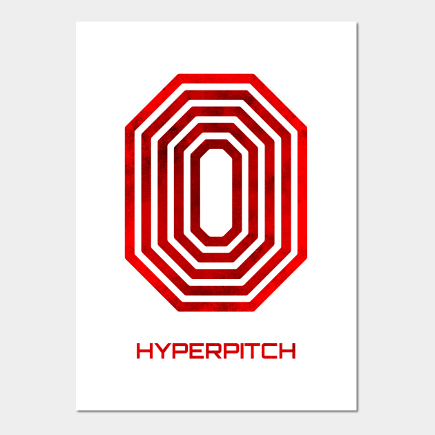 HYPERpitch Grunge Logo